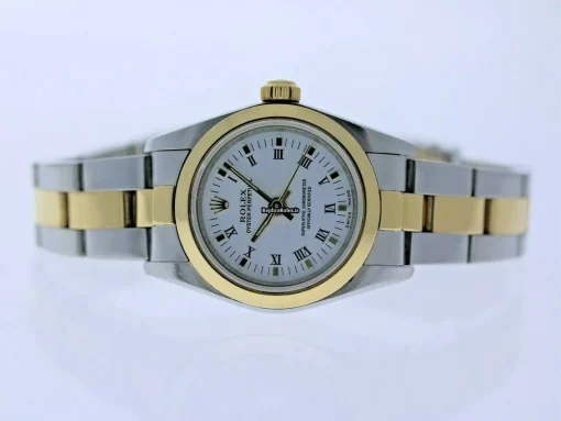 Beautiful Replica Rolex Oyster Perpetual 76183 Automatic Movement 25mm Steel Case Womens Watch - Image 4