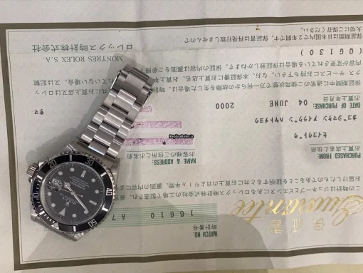 Fabulous Replica Rolex Submariner Date 16610 Caliber 3135 Automatic Movement 40mm Steel Case Mens/unisex Watch - Image 10