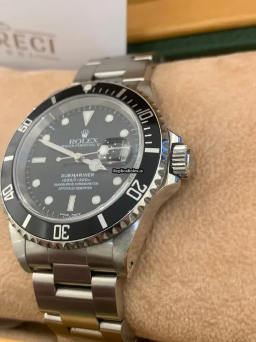 Fabulous Replica Rolex Submariner Date 16610 Caliber 3135 Automatic Movement 40mm Steel Case Mens/unisex Watch - Image 2