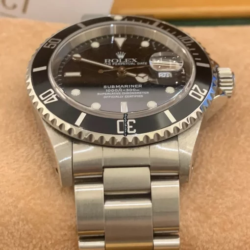 Fabulous Replica Rolex Submariner Date 16610 Caliber 3135 Automatic Movement 40mm Steel Case Mens/unisex Watch - Image 7