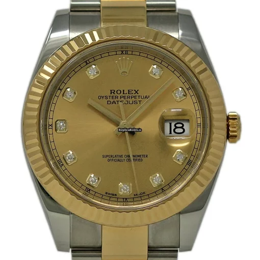 Epic Fakes Rolex Datejust 126333 Caliber 3235 Automatic Movement 41mm Steel Case Mens/unisex Watch