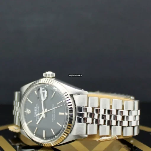 Marvellous Fake Rolex Datejust 1601 Caliber 1570 Automatic Movement 36mm Steel Case Mens/unisex Watch - Image 2