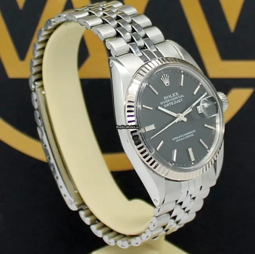 Marvellous Fake Rolex Datejust 1601 Caliber 1570 Automatic Movement 36mm Steel Case Mens/unisex Watch - Image 6