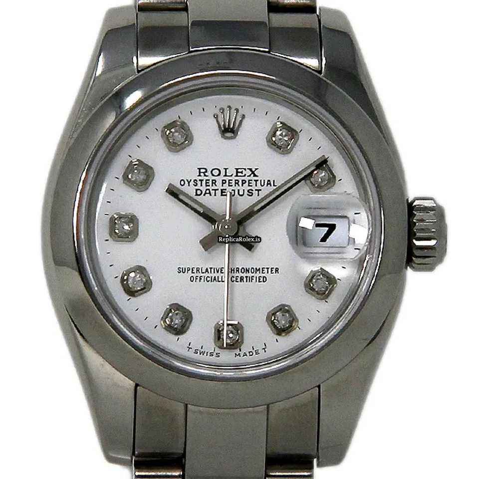 Luxury Replica Rolex Lady-datejust 179160 Caliber 2235 Automatic Movement 26mm Steel Case Womens Watch