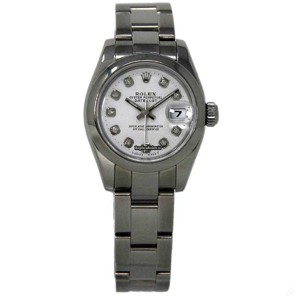 Luxury Replica Rolex Lady-datejust 179160 Caliber 2235 Automatic Movement 26mm Steel Case Womens Watch - Image 2