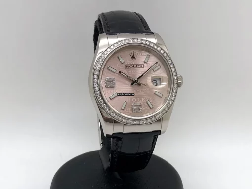 Epic Replica Rolex Datejust 116189 Caliber 3135 Automatic Movement 36mm White Gold Case Mens/unisex Watch