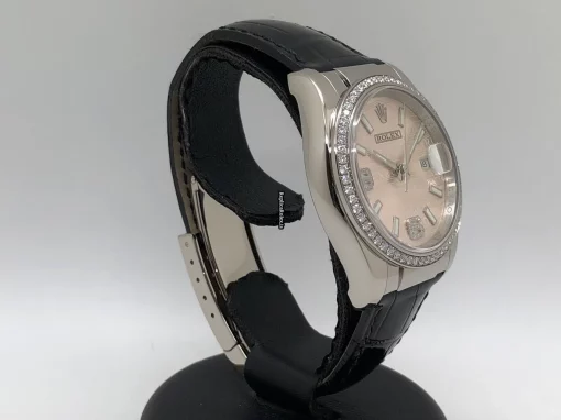 Epic Replica Rolex Datejust 116189 Caliber 3135 Automatic Movement 36mm White Gold Case Mens/unisex Watch - Image 3
