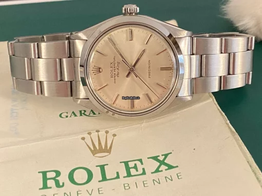 Popular Replica Rolex Air King 5500 Caliber 1520 Automatic Movement 34mm Steel Case Mens/unisex Watch - Image 3