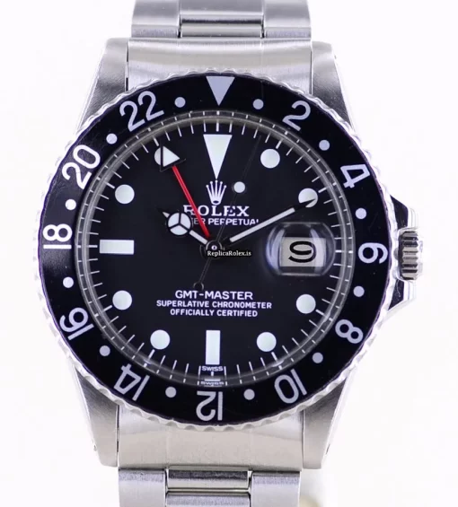 Epic Clone Rolex Gmt-master 1675 Caliber 1570 Automatic Movement 40mm Steel Case Mens/unisex Watch