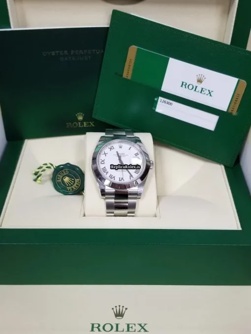 Offering Replica Rolex Datejust 126300 Automatic Movement Steel Case Mens/unisex Watch