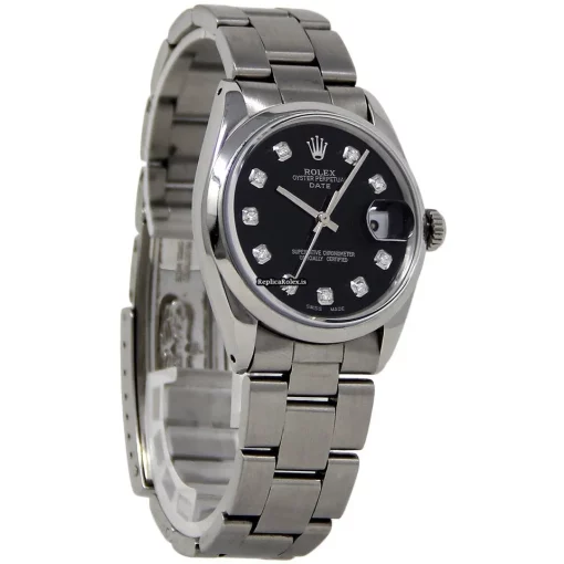 1:1 Replicas Rolex Oyster Perpetual Date 1500 Automatic Movement 34mm Steel Case Womens Watch - Image 5