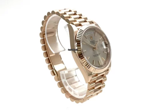 High Quality Fake Rolex Day-date 40 228235 Caliber 3255 Automatic Movement 40mm Rose Gold Case Mens/unisex Watch - Image 3
