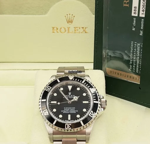 Ideal Copy Rolex Submariner 14060m Caliber 3130 Automatic Movement 40mm Steel Case Mens/unisex Watch - Image 11