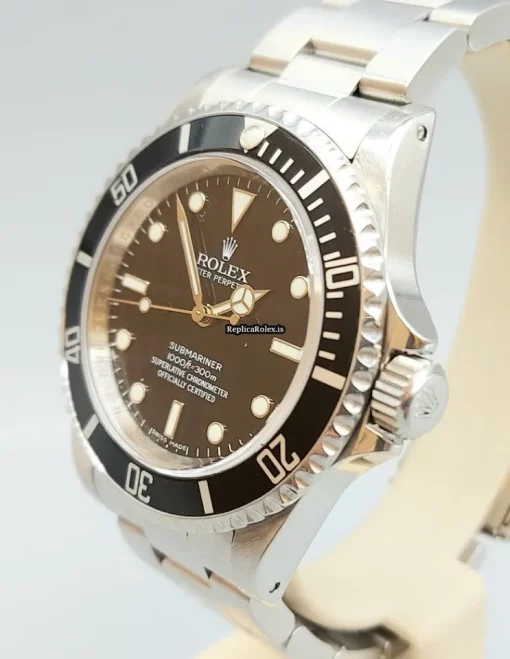 Ideal Copy Rolex Submariner 14060m Caliber 3130 Automatic Movement 40mm Steel Case Mens/unisex Watch - Image 8