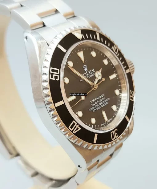 Ideal Copy Rolex Submariner 14060m Caliber 3130 Automatic Movement 40mm Steel Case Mens/unisex Watch - Image 9