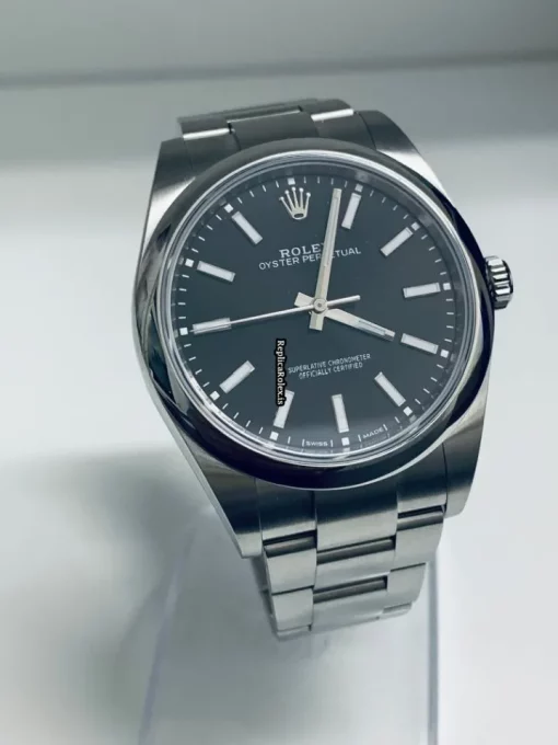 Perfect Replica Rolex Oyster Perpetual 39 114300 Automatic Movement 39mm Steel Case Mens/unisex Watch - Image 3