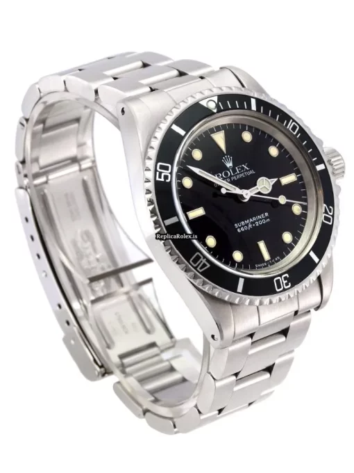 Top Replica Rolex Submariner 5513 Caliber 1520 Automatic Movement 40mm Steel Case Mens/unisex Watch - Image 3