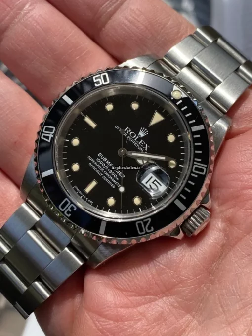 Beautiful Replica Rolex Submariner Date 16610 Caliber 3135 Automatic Movement 40mm Steel Case Mens/unisex Watch - Image 3