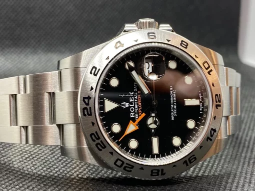 Recommend Clone Rolex Explorer II 216570 Caliber 3187 Automatic Movement 42mm Steel Case Mens/unisex Watch - Image 7