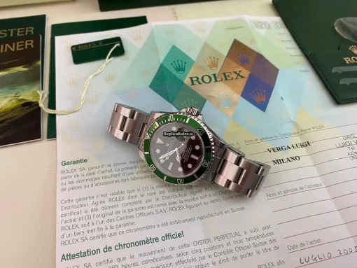 Terrific Copy Rolex Submariner Date 16610lv Caliber 3135 Automatic Movement 40mm Steel Case Mens/unisex Watch - Image 14