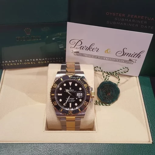 Distinctive Replica Rolex Submariner Date 126613ln Caliber 3235 Automatic Movement 41mm Gold/steel Case Mens/unisex Watch - Image 6