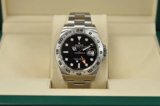 Recommend Copies Rolex Explorer II 216570 Caliber 3187 Automatic Movement 42mm Steel Case Mens/unisex Watch - Image 3