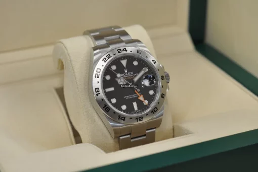 Recommend Copies Rolex Explorer II 216570 Caliber 3187 Automatic Movement 42mm Steel Case Mens/unisex Watch - Image 6