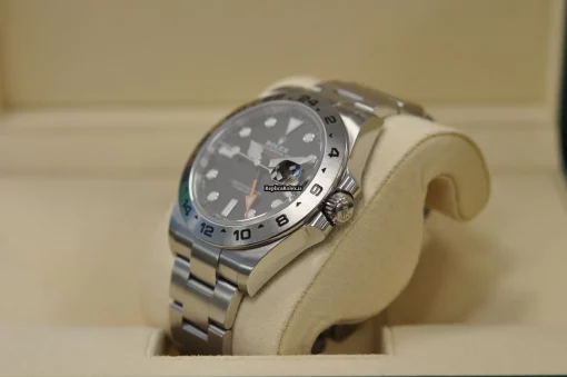 Recommend Copies Rolex Explorer II 216570 Caliber 3187 Automatic Movement 42mm Steel Case Mens/unisex Watch - Image 9
