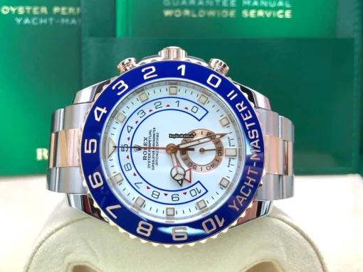 Marvellous Copies Rolex Yacht-master II 116681 Caliber 4161 Automatic Movement 44mm Gold/steel Case Mens/unisex Watch