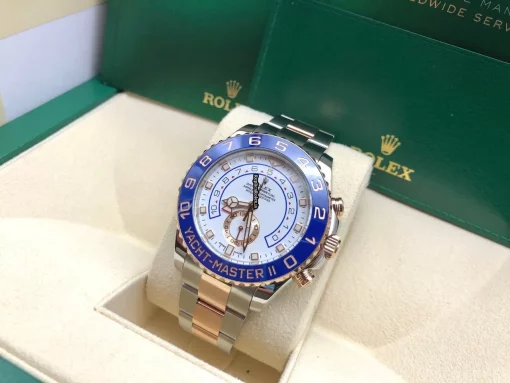 Marvellous Copies Rolex Yacht-master II 116681 Caliber 4161 Automatic Movement 44mm Gold/steel Case Mens/unisex Watch - Image 3