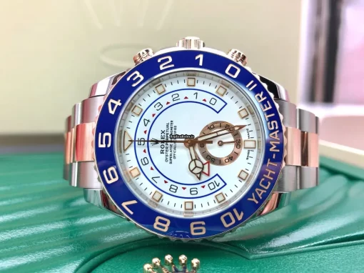 Marvellous Copies Rolex Yacht-master II 116681 Caliber 4161 Automatic Movement 44mm Gold/steel Case Mens/unisex Watch - Image 6