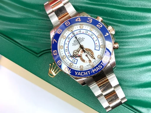 Marvellous Copies Rolex Yacht-master II 116681 Caliber 4161 Automatic Movement 44mm Gold/steel Case Mens/unisex Watch - Image 8