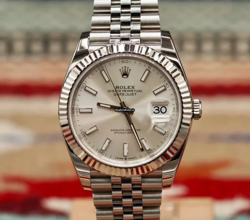 Durable Clone Rolex Datejust 126334 Caliber 3235 Automatic Movement 41mm Steel Case Mens/unisex Watch - Image 3