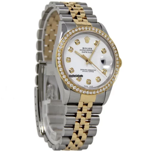 Reliable Fakes Rolex Datejust 16233 Automatic Movement 36mm Steel Case Mens/unisex Watch - Image 5