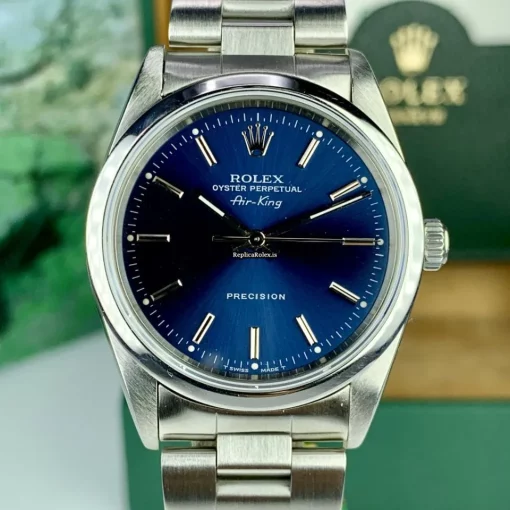 Special Replica Rolex Air King Precision 14000 Caliber 3000 Automatic Movement 34mm Steel Case Mens/unisex Watch