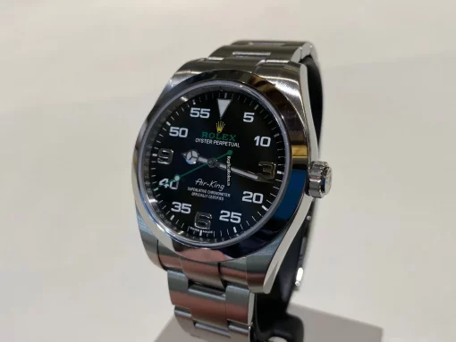 Best Replica Rolex Air King 116900 Caliber 3131 Automatic Movement 40mm Steel Case Mens/unisex Watch - Image 3
