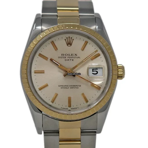 Suitable Replica Rolex Oyster Perpetual Date 15233 Automatic Movement 34mm Steel Case Womens Watch