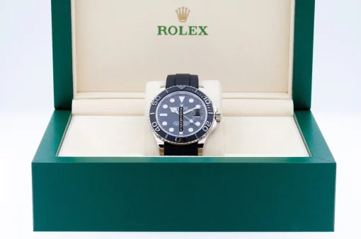 Epic Copy Rolex Yacht-master 42 226659 Caliber 3235 Automatic Movement 42mm White Gold Case Mens/unisex Watch - Image 10
