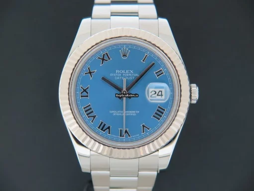 Excellent Replica Rolex Datejust II 116334 Automatic Movement 41mm Steel Case Mens/unisex Watch - Image 3