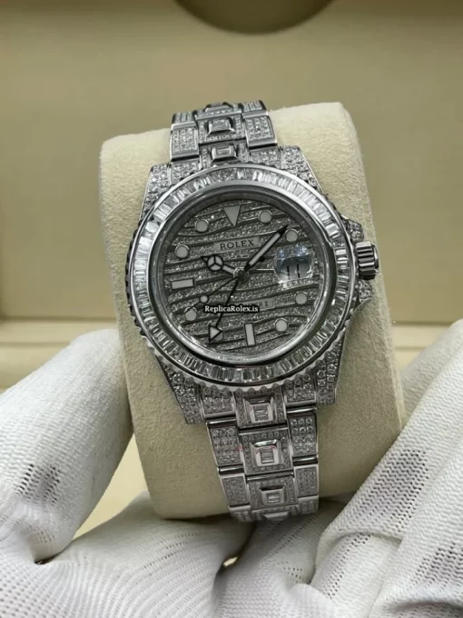 Exquisite Fake Rolex Gmt-master II 116710ln Caliber 3186 Automatic Movement 40mm Steel Case Mens/unisex Watch - Image 3