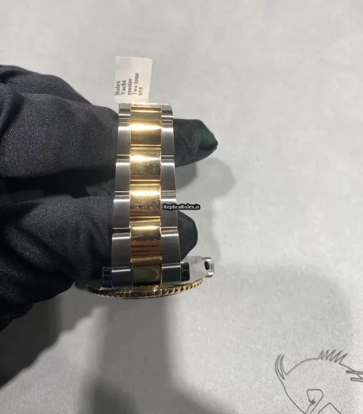Neat Fake Rolex Yacht-master 40 16623 Caliber 3135 Automatic Movement 40mm Gold/steel Case Mens/unisex Watch - Image 3