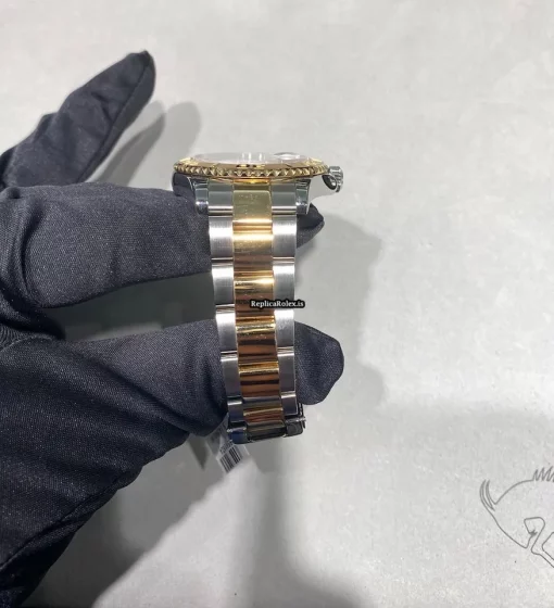 Neat Fake Rolex Yacht-master 40 16623 Caliber 3135 Automatic Movement 40mm Gold/steel Case Mens/unisex Watch - Image 5