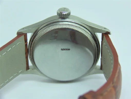 Luxury Fake Rolex Bubble Back 6332 Automatic Movement 33.5mm Steel Case Mens/unisex Watch - Image 7