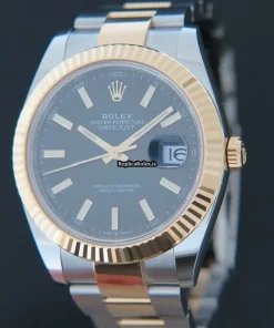 Defect Knockoff Rolex Datejust 126333 Automatic Movement 41mm Gold/steel Case Mens/unisex Watch