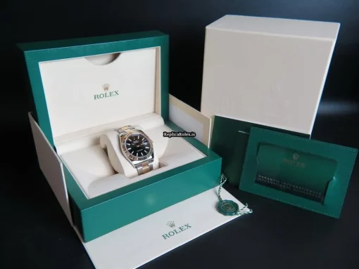 Defect Knockoff Rolex Datejust 126333 Automatic Movement 41mm Gold/steel Case Mens/unisex Watch - Image 4