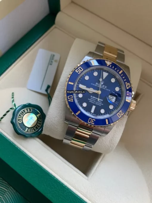 Distinctive Replica Rolex Submariner Date 126613lb Caliber 3235 Automatic Movement 41mm Gold/steel Case Mens/unisex Watch - Image 2