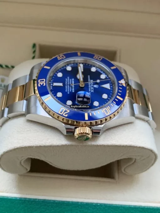 Distinctive Replica Rolex Submariner Date 126613lb Caliber 3235 Automatic Movement 41mm Gold/steel Case Mens/unisex Watch - Image 3