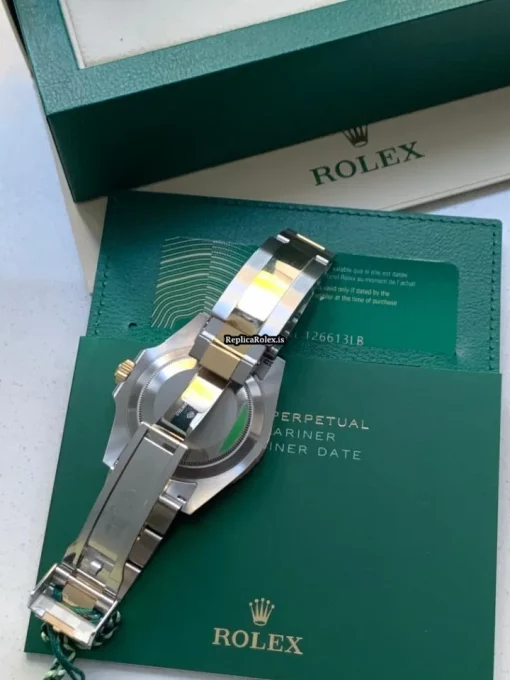 Distinctive Replica Rolex Submariner Date 126613lb Caliber 3235 Automatic Movement 41mm Gold/steel Case Mens/unisex Watch - Image 6