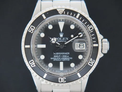 Defect Replica Rolex Submariner Date 1680 Automatic Movement 40mm Steel Case Mens/unisex Watch - Image 2