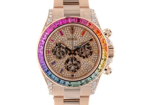 Discount Fake Rolex Daytona 116505 Caliber 4130 Automatic Movement 40mm Rose Gold Case Mens/unisex Watch